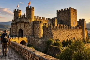 Castelo templário de Ponferrada no Caminho Francês