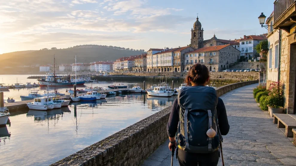Porto de Ferrol, ponto de partida do Caminho Inglês a Santiago
