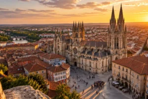Burgos e sua catedral gótica, uma das cidades do Caminho Francês