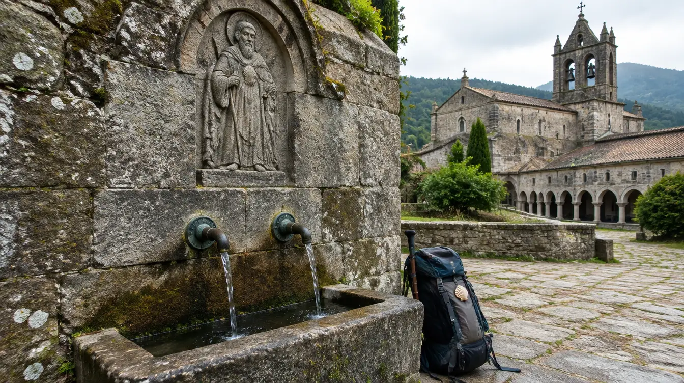 Peregrino no percurso de Estella a Los Arcos, Caminho Francês
