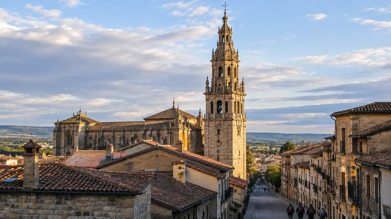 Peregrino no percurso de Nájera a Santo Domingo de la Calzada, Caminho Francês