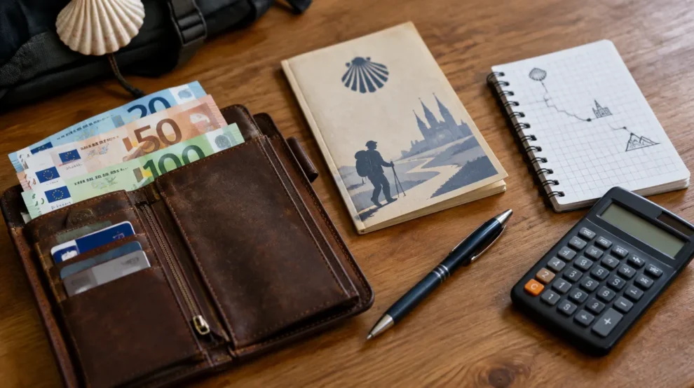 Euros, credencial e caderno de orçamento: Caminho de Santiago com 1.000 euros