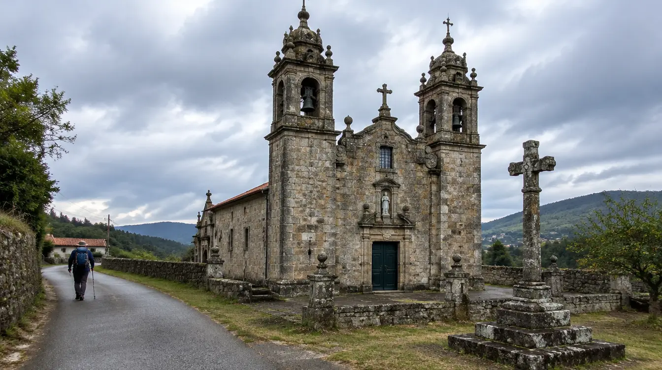Peregrino no percurso de Padrón a Santiago, Caminho Português