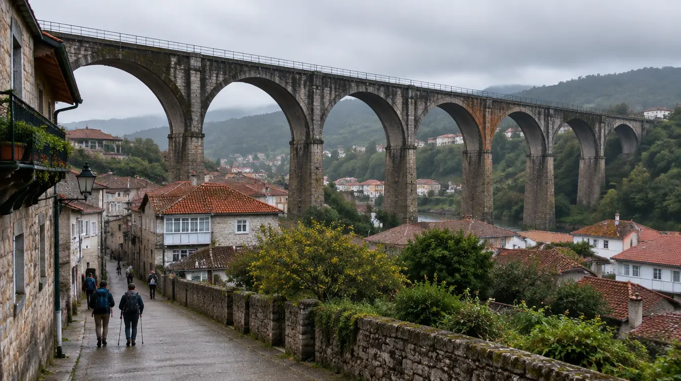 Peregrino no percurso de O Porriño a Redondela, Caminho Português
