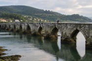 Paisagem da etapa de Redondela a Pontevedra no Caminho Português