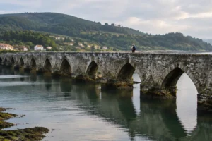 Paisagem da etapa de Redondela a Pontevedra no Caminho Português