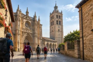 Catedral e torre de Santo Domingo de la Calzada, no Caminho de Santiago